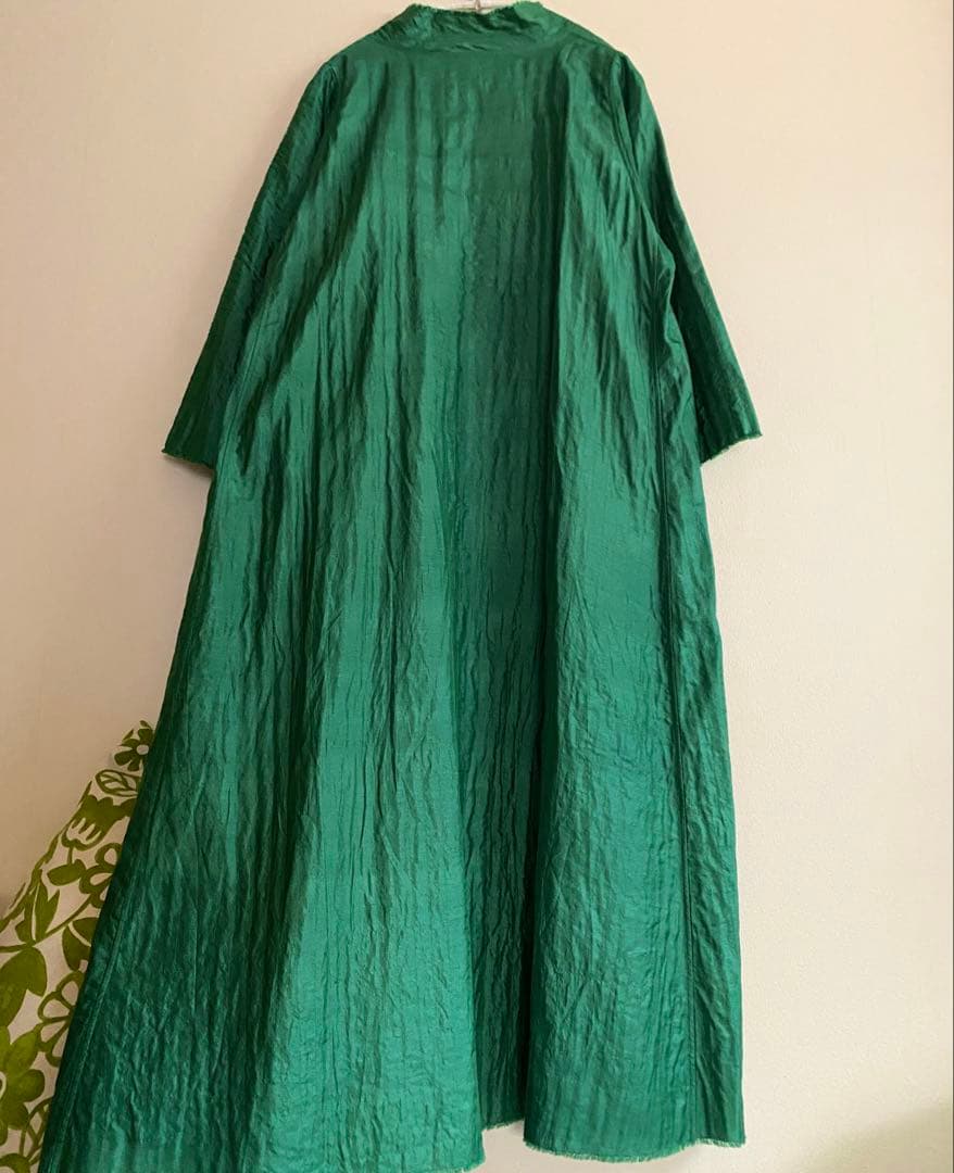 ヨーガンレール　タッサーシルクのドレス　2023SS　美品　ババグーリ