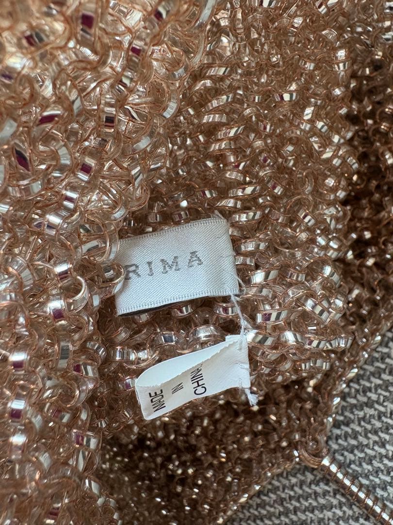 アンテプリマ ワイヤーバッグシルバーゴールド