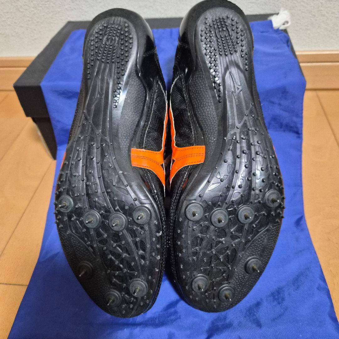 【廃盤品】Mizuno クロノオニキス 黒/オレンジ