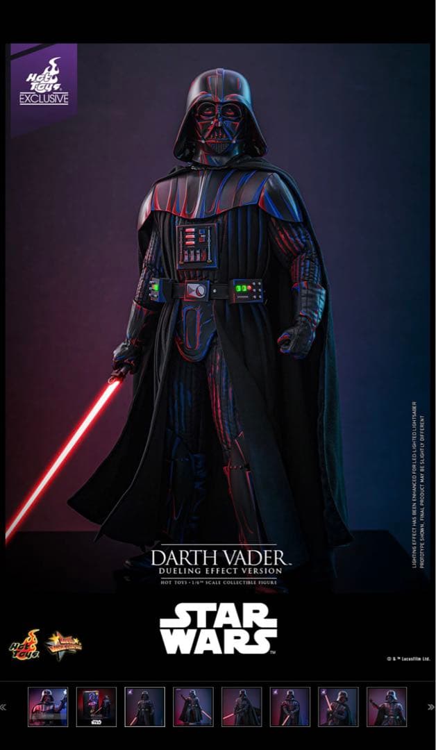 SF・ファンタジー・ホラー Hot Toys Darth Vader Dueling Effect Ver.