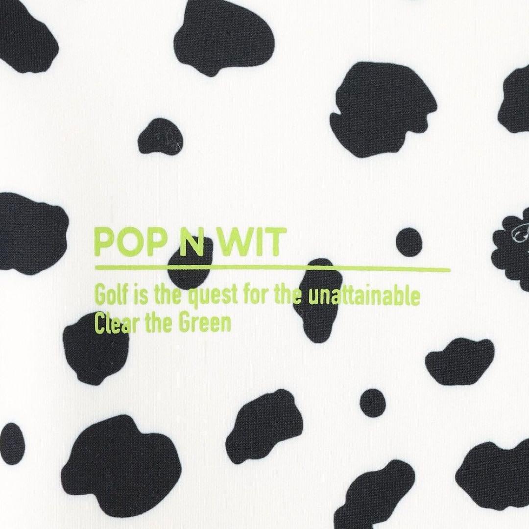 【新品未使用】PWCIRCULUS M スノーレオパード裏フリースモックネックT