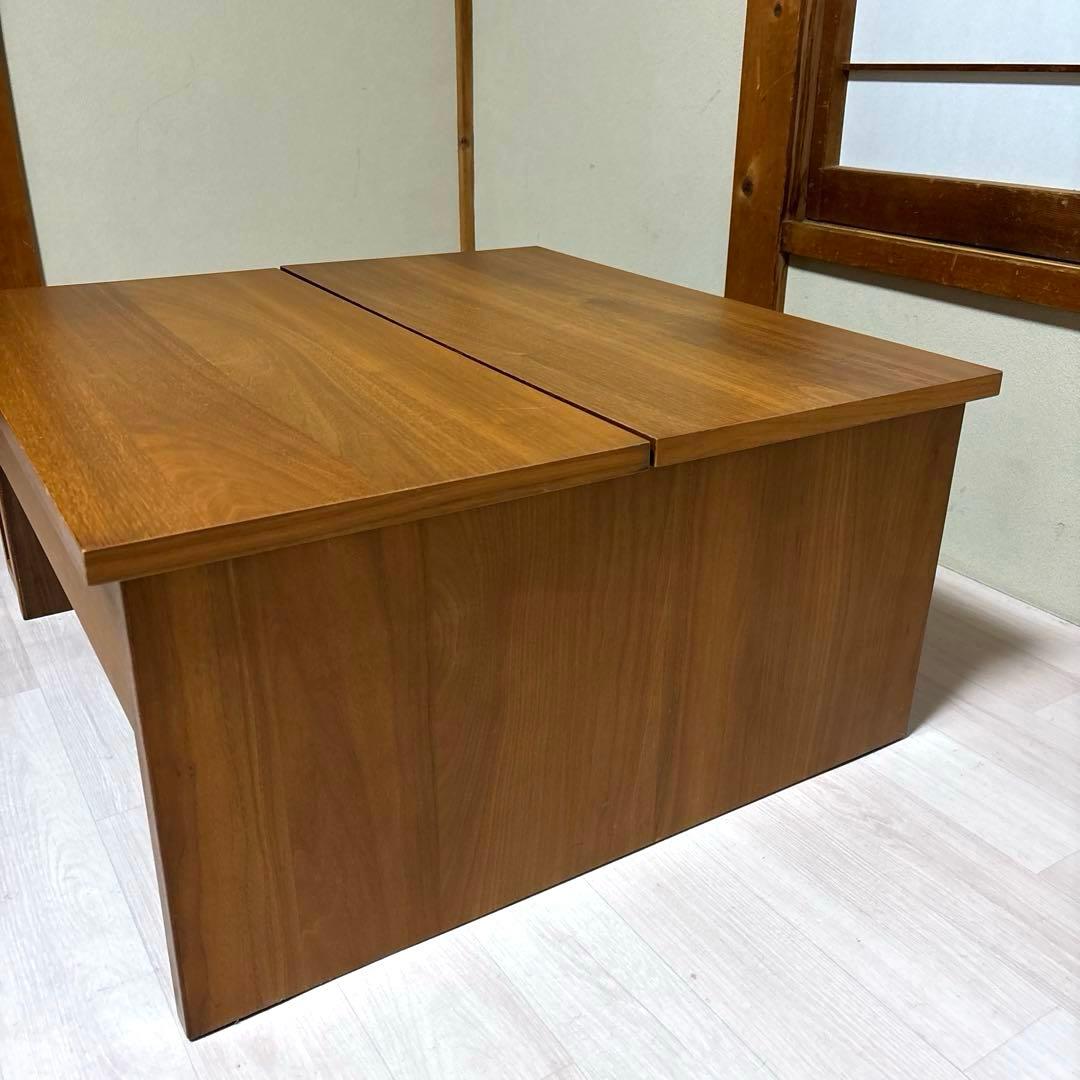 【美品】モリタインテリア TONO 昇降式 多機能 リビングテーブル