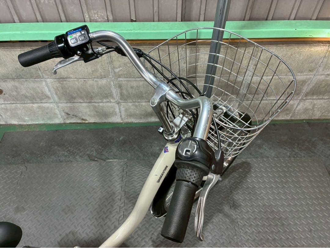 №8699電動自転車ブリヂストン フロンティア 24インチ✨回生充電タイプ✨