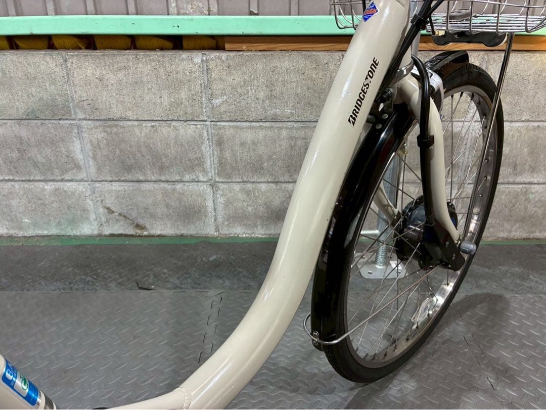 №8699電動自転車ブリヂストン フロンティア 24インチ✨回生充電タイプ✨