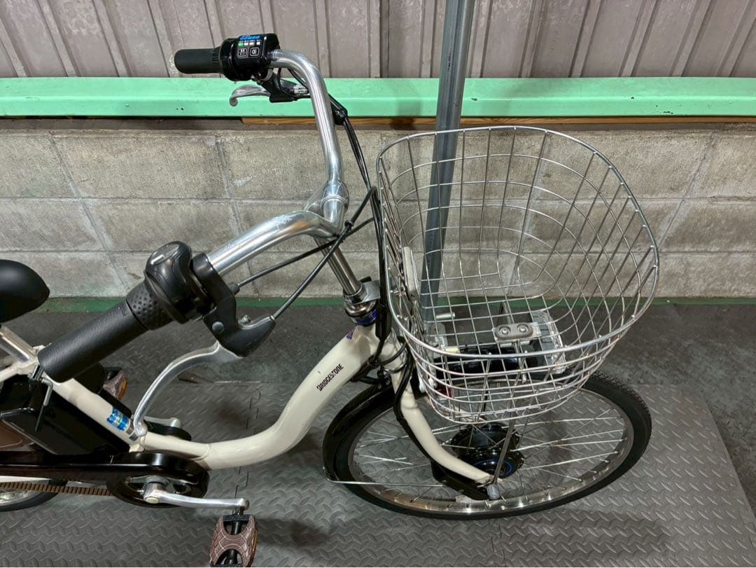 №8699電動自転車ブリヂストン フロンティア 24インチ✨回生充電タイプ✨