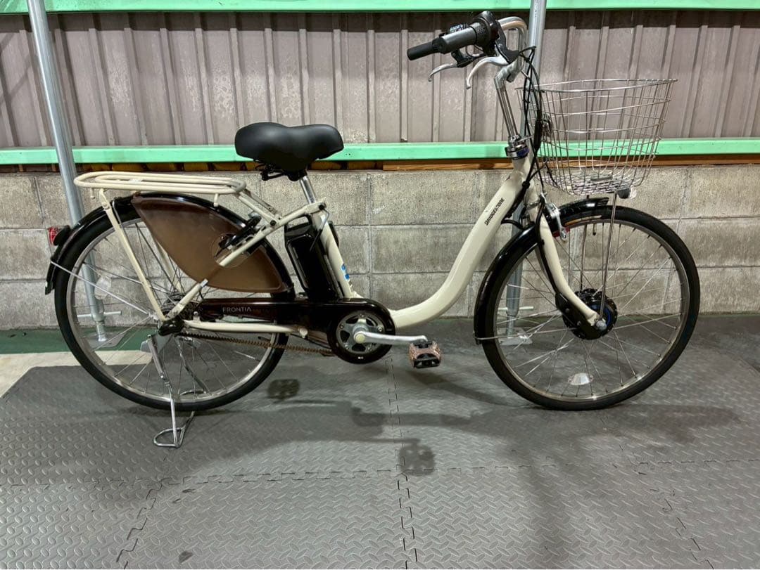 №8699電動自転車ブリヂストン フロンティア 24インチ✨回生充電タイプ✨