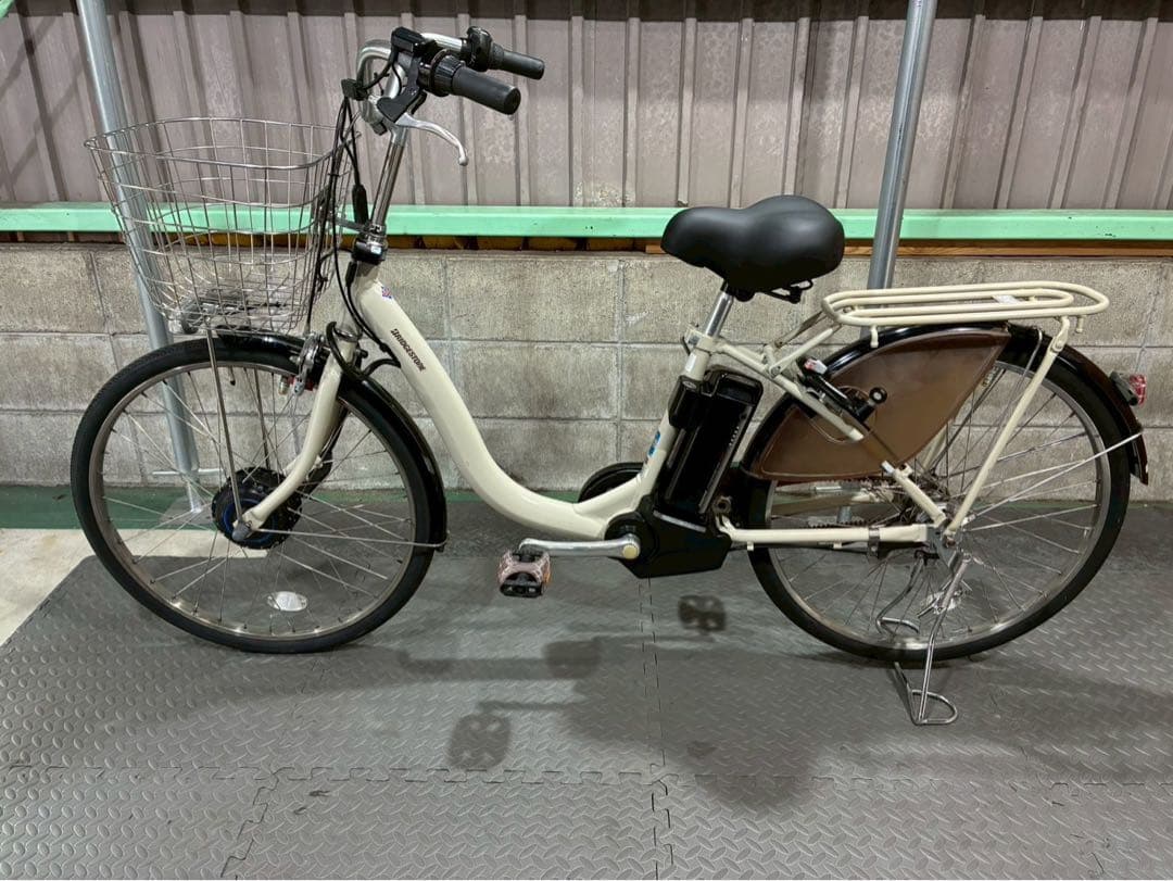 №8699電動自転車ブリヂストン フロンティア 24インチ✨回生充電タイプ✨