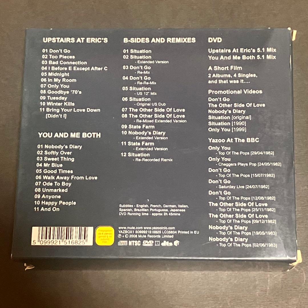 洋楽 Yazoo / In Your Room 3CD+DVD