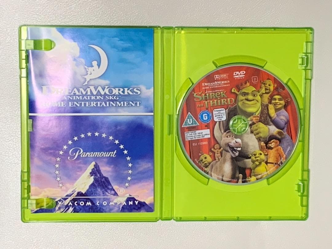 DVD シュレック１～３セット英語西語（スペイン語）Shurek Spanish