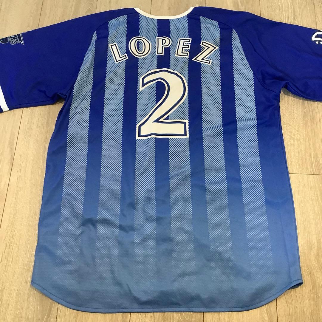 横浜Denaベイスターズ　ホセロペス　ビジターユニフォーム　Oサイズ