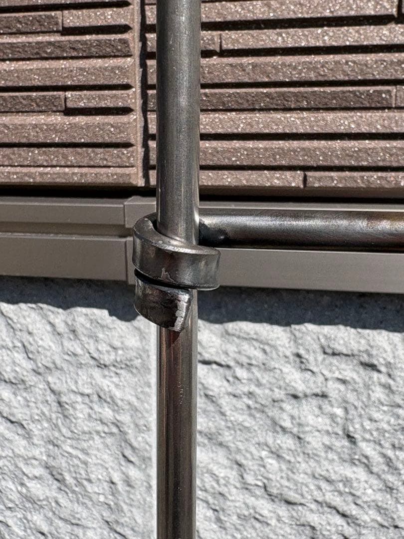 ハンドメイド　ファイヤーアンカー　焚き火ハンガー