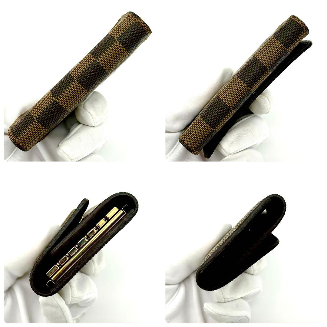 【極美品・付属品有り】ルイヴィトン ダミエ ミュルティクレ6 キーケース