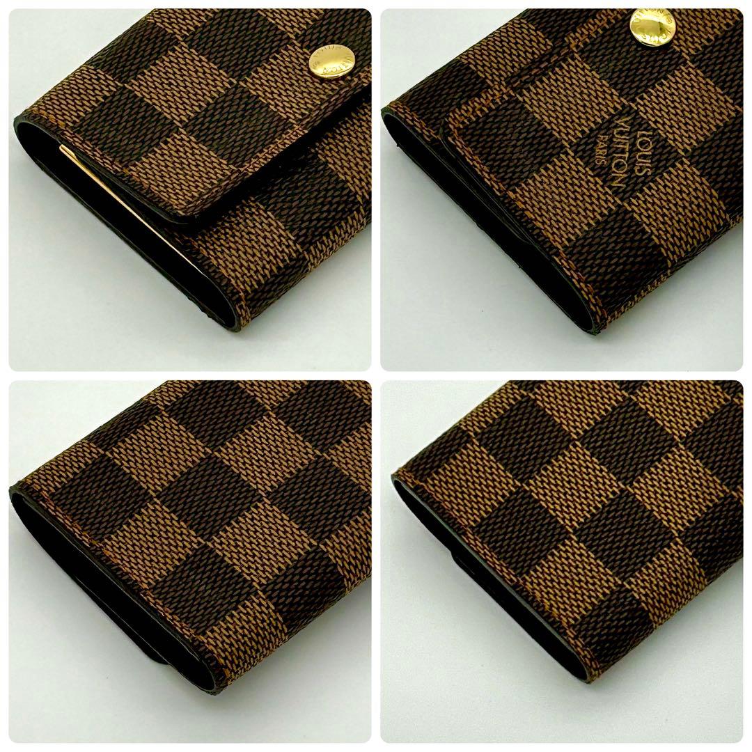 【極美品・付属品有り】ルイヴィトン ダミエ ミュルティクレ6 キーケース