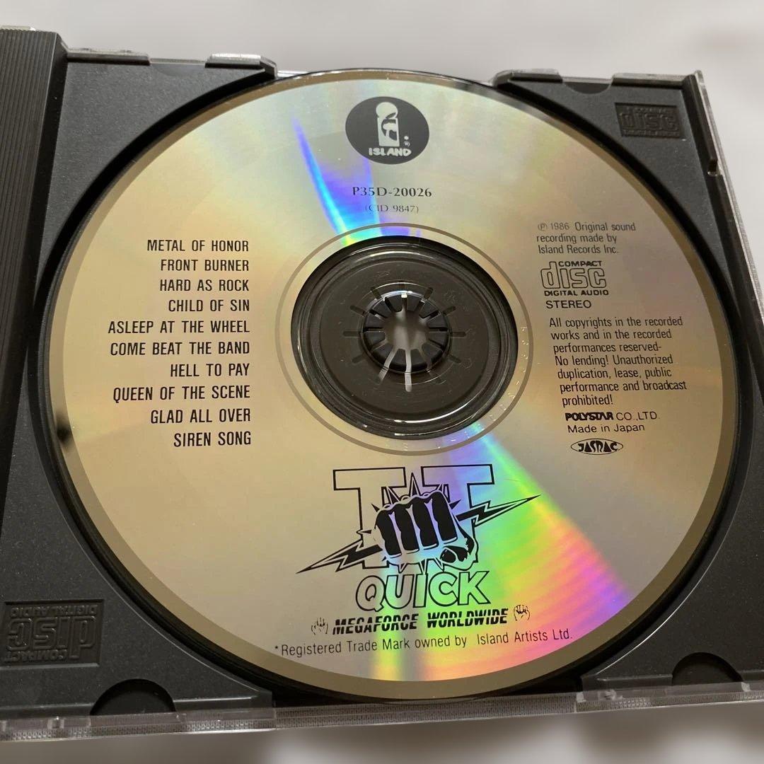 T.T.クイック/メタル・オブ・オナー 帯無し