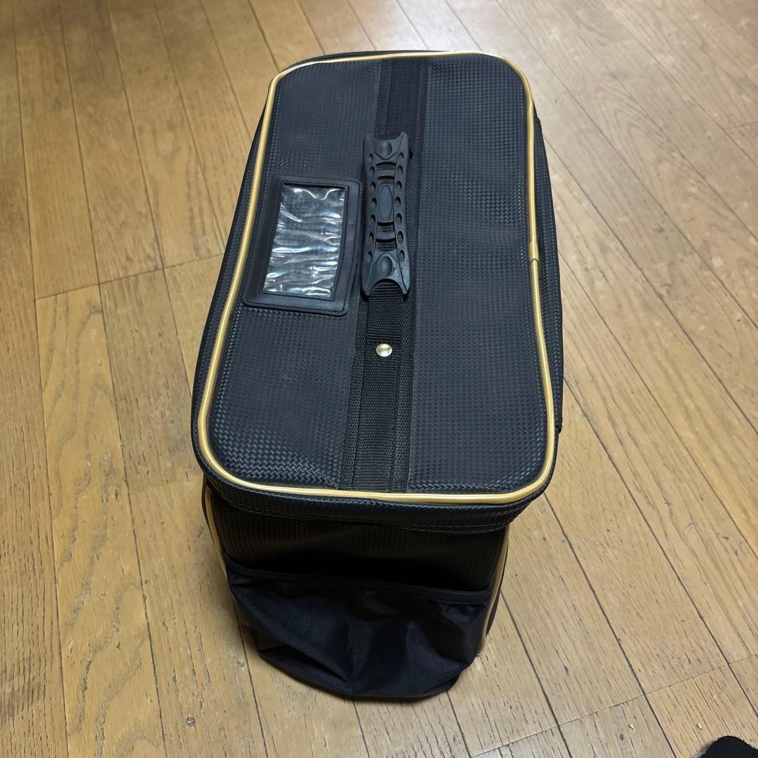 MizunoPro グラブケース　ブラック/ゴールド