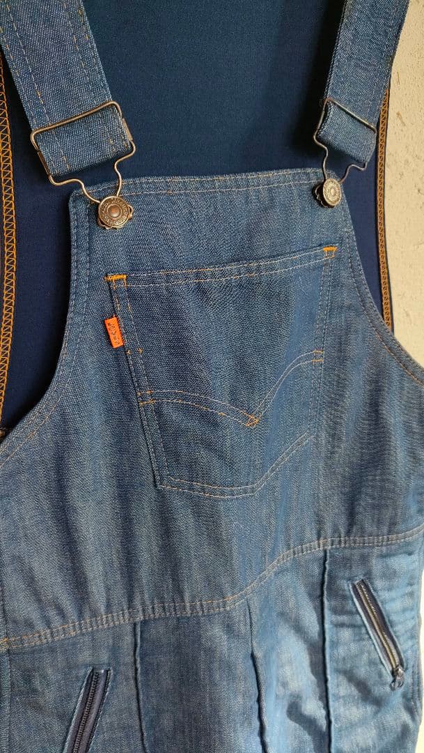 SKI LEVI'S デニム オーバーオール/春スキーにも