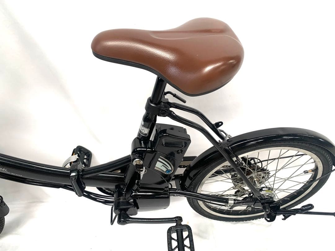 【即乘】送料無料Peltech 折り畳み電動アシスト自転車 TDN-206L