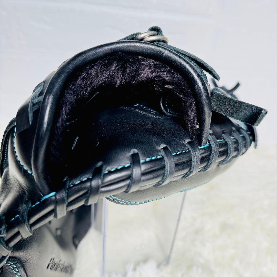 ✨未使用級✨ ゼット ソフトステア 軟式用 キャッチャーミット 右投げ用 黒