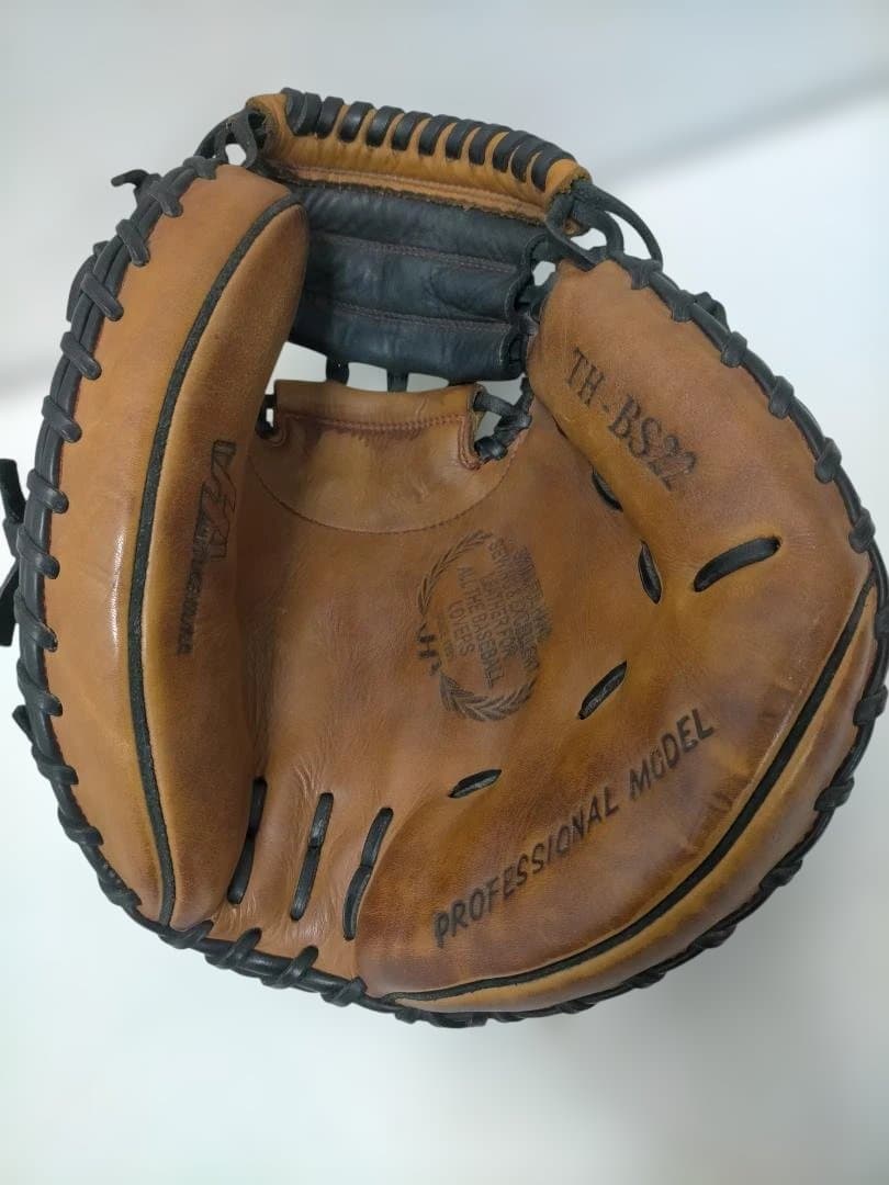 送料無料：ハタケヤマ キャッチャーミットTH-BS22 軟式 捕手 251225