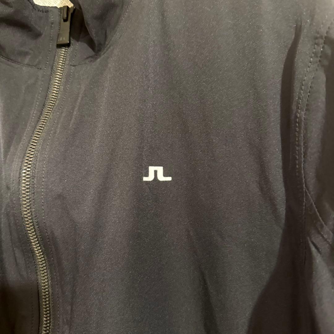 Jリンドバーグ J.LINDEBERGバックブリッジ　ジャケット サイズM 黒白