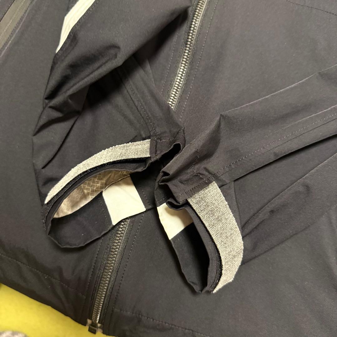 Jリンドバーグ J.LINDEBERGバックブリッジ　ジャケット サイズM 黒白