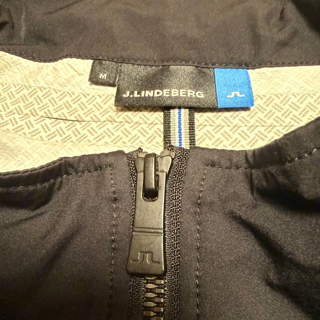 Jリンドバーグ J.LINDEBERGバックブリッジ　ジャケット サイズM 黒白