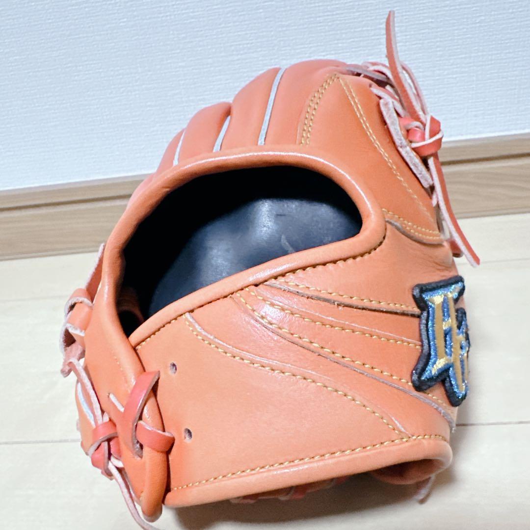 未使用級 HI-GOLD 少年軟式 グローブ オールラウンド 右投 ハイゴールド