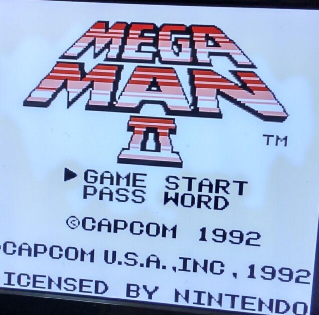 超激レアゲームボーイ ソフト GAMEBOY MEGAMAN2 (ロックマン2)
