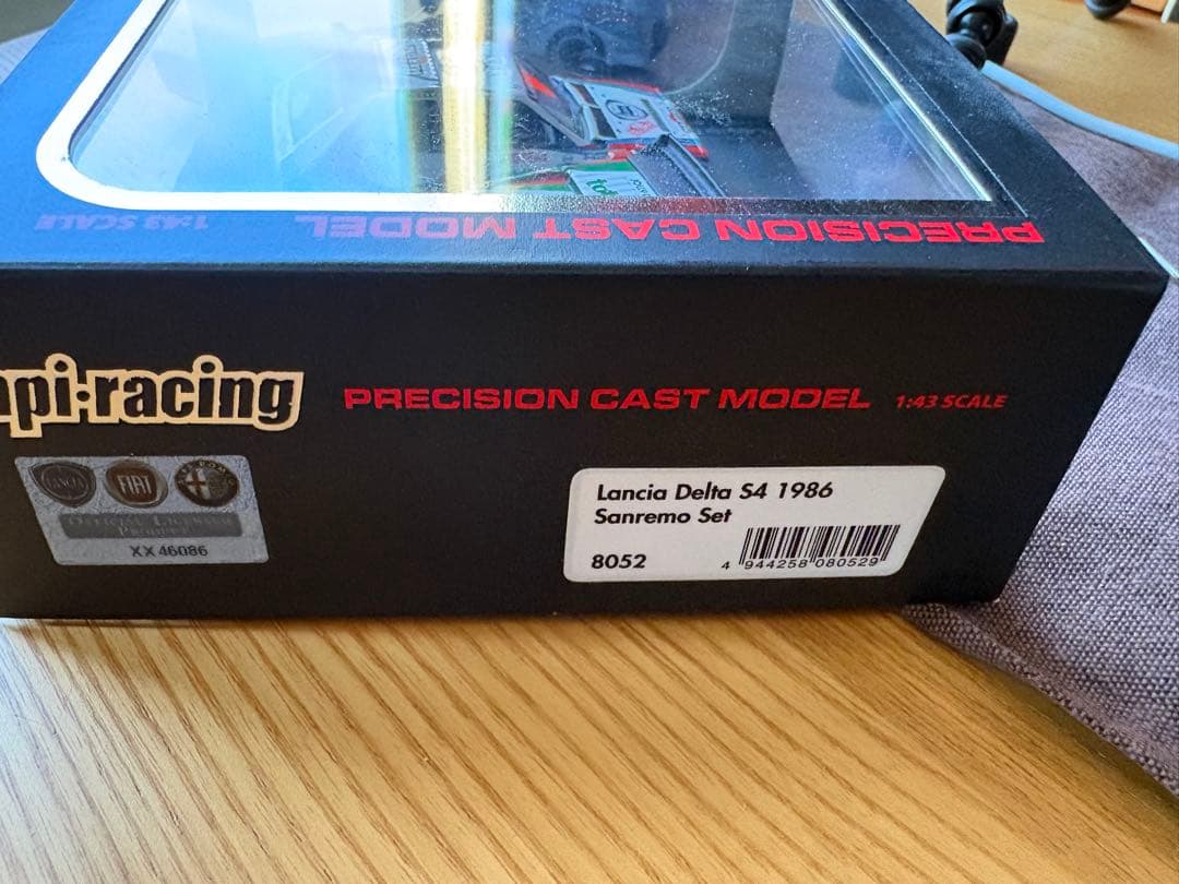 hpi 1/43 ランチア デルタS4 1986サンレモセット