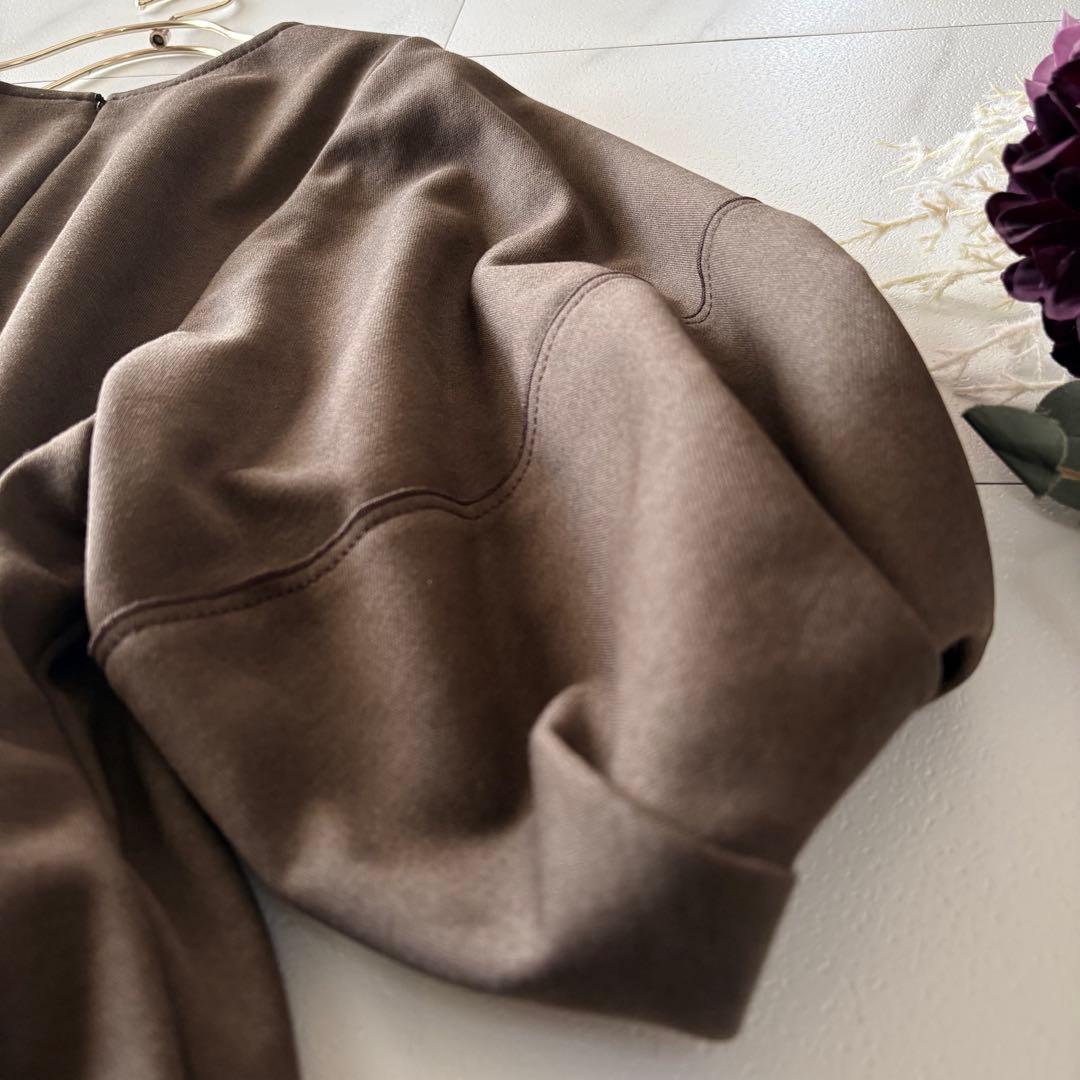 No.3-120/新品未使用/ANAYI/パフスリーブロングワンピース/春夏/