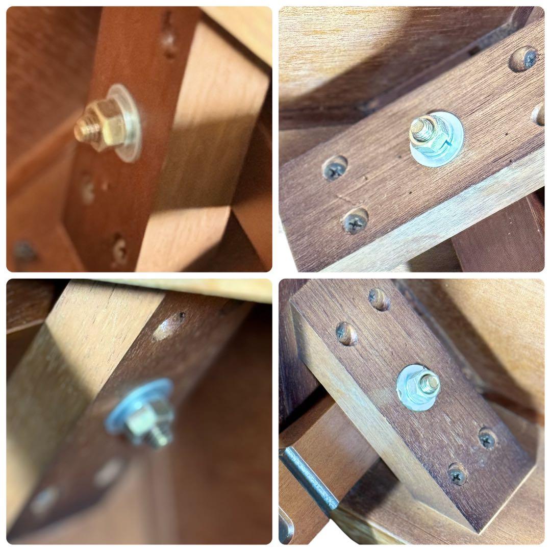 HR760 maruni 地中海ロイヤル　ローテーブル　引き出し付き