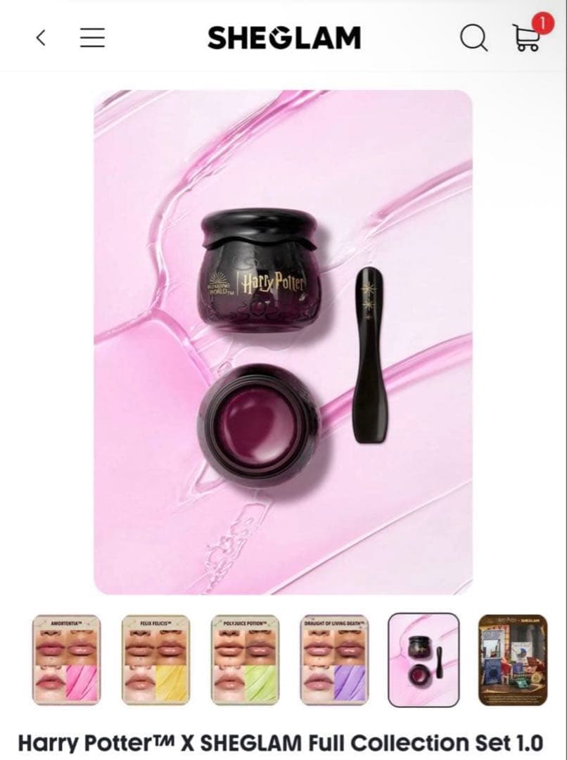け*き様 ハリーポッター SHEGLAM 公式 フルコレクションセット 第一弾