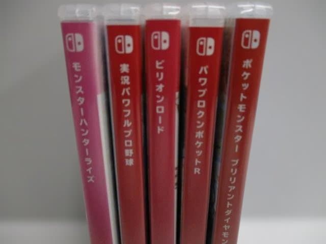 【中古品】SWITCHソフト　５点セット