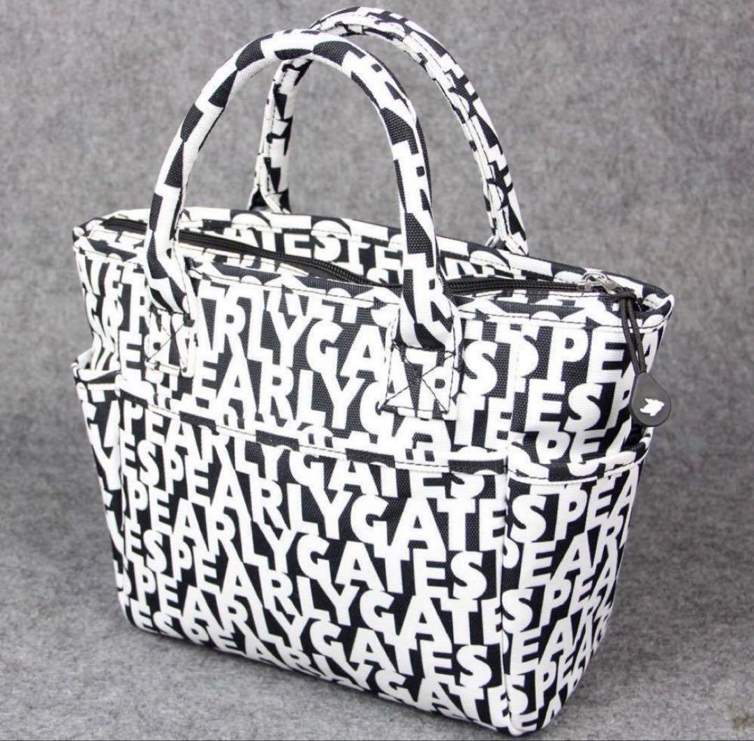 PEARLY GATES PG89 カートバッグ ホワイト　未使用品　タグ付