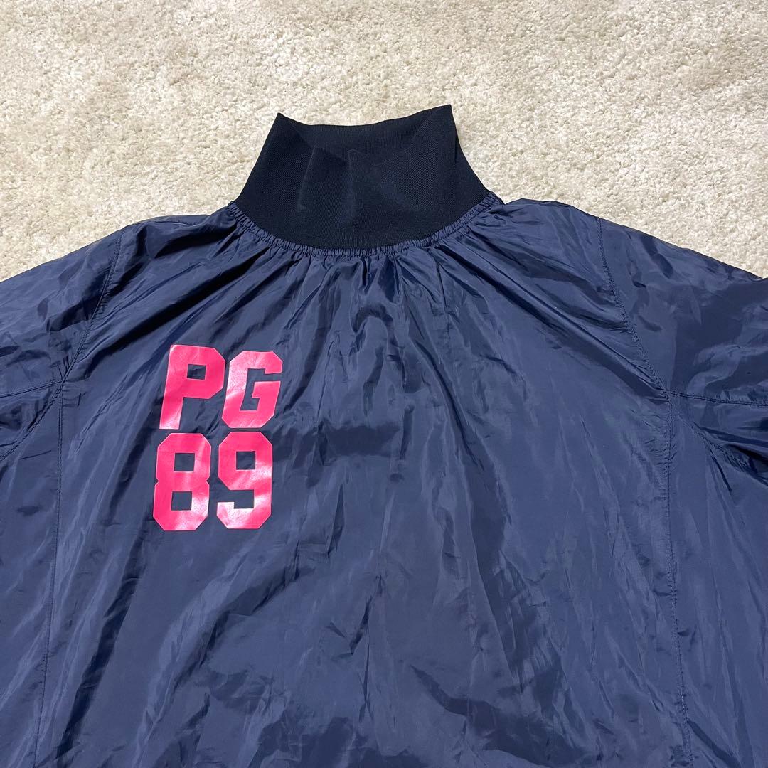 美品 パーリーゲイツ ナイロンジャケット 蓄熱スニードジャック ハイネック