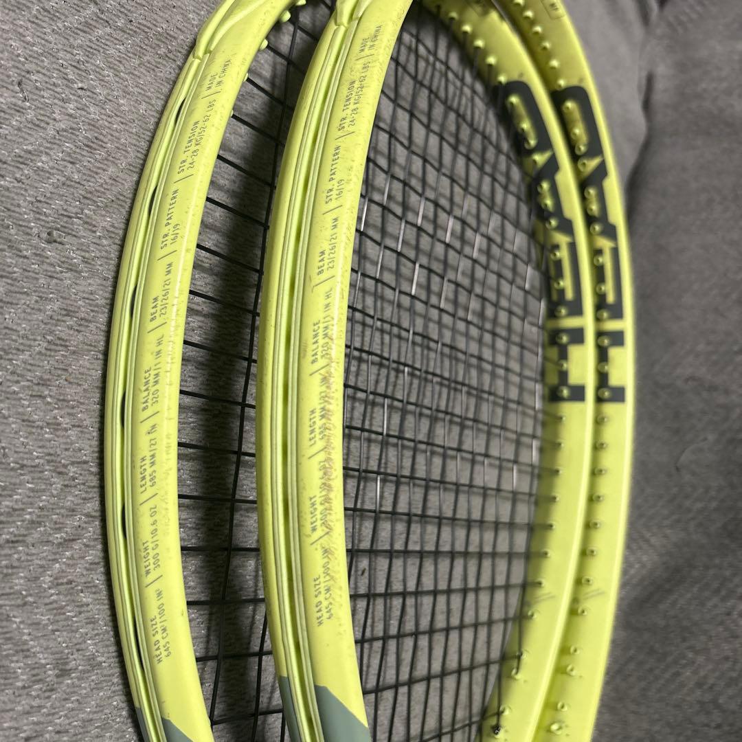 ヘッド　エクストリーム　2022 2本セット　G2 100平方インチ　300g