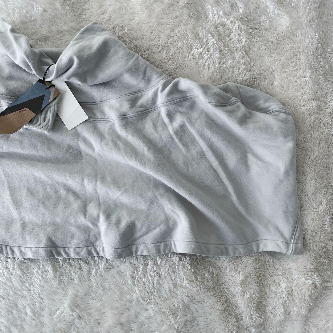 新品✨JNBY スウェットポンチョ　センソユニコ　慈雨　ドローコード　変形