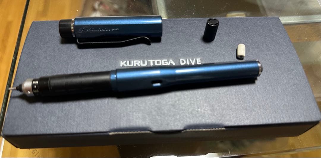 クルトガダイブ　アビスブルー 0.5 完品　説明書付き