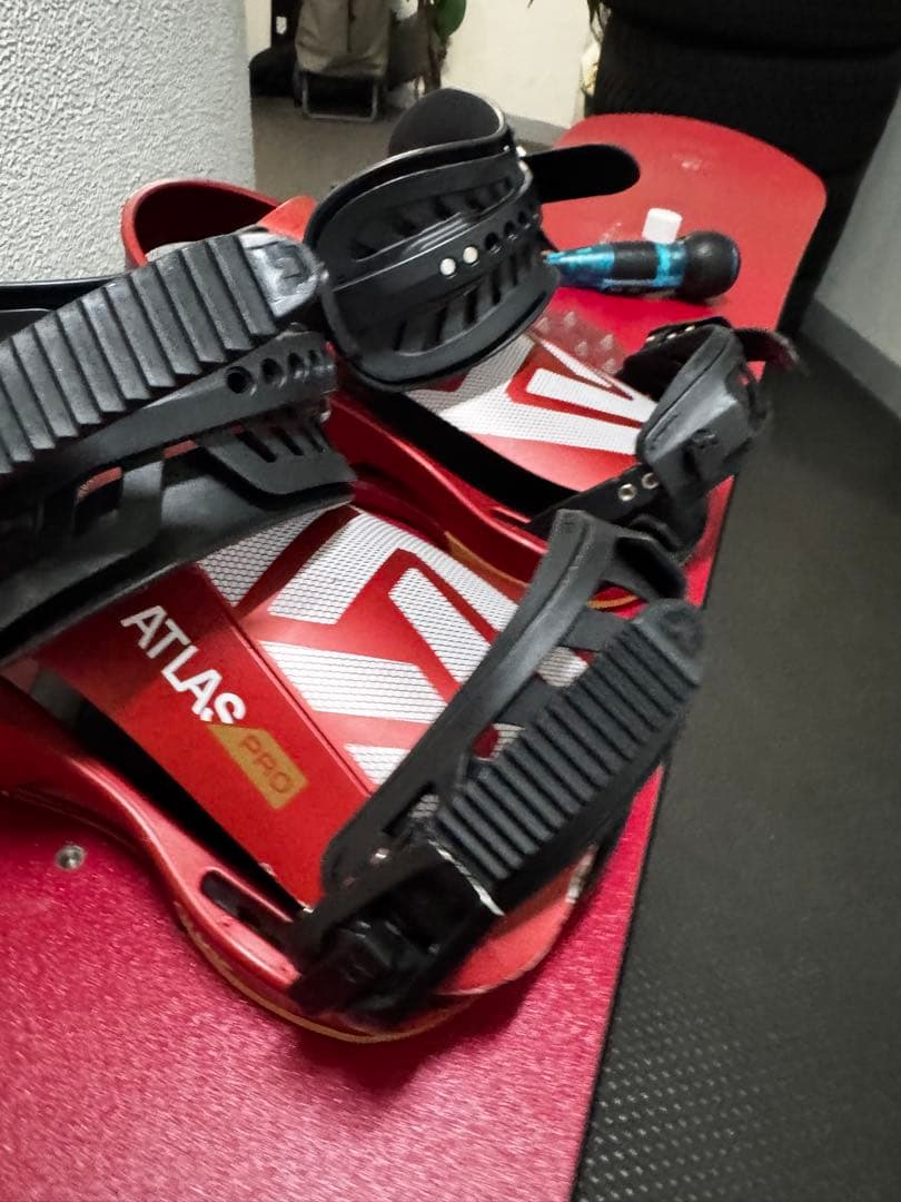 24-25UNION ATLAS proビンディング レッド　Mサイズ