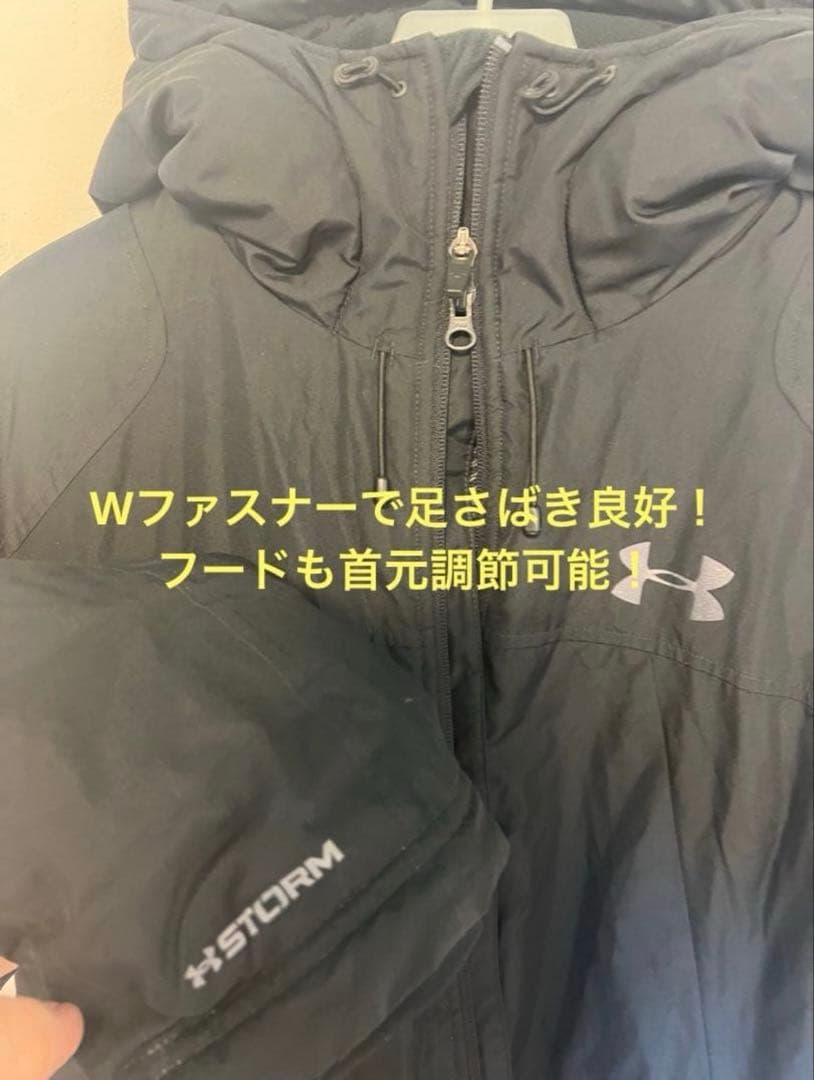 Under Armour ColdGear ロングコート L ブラック