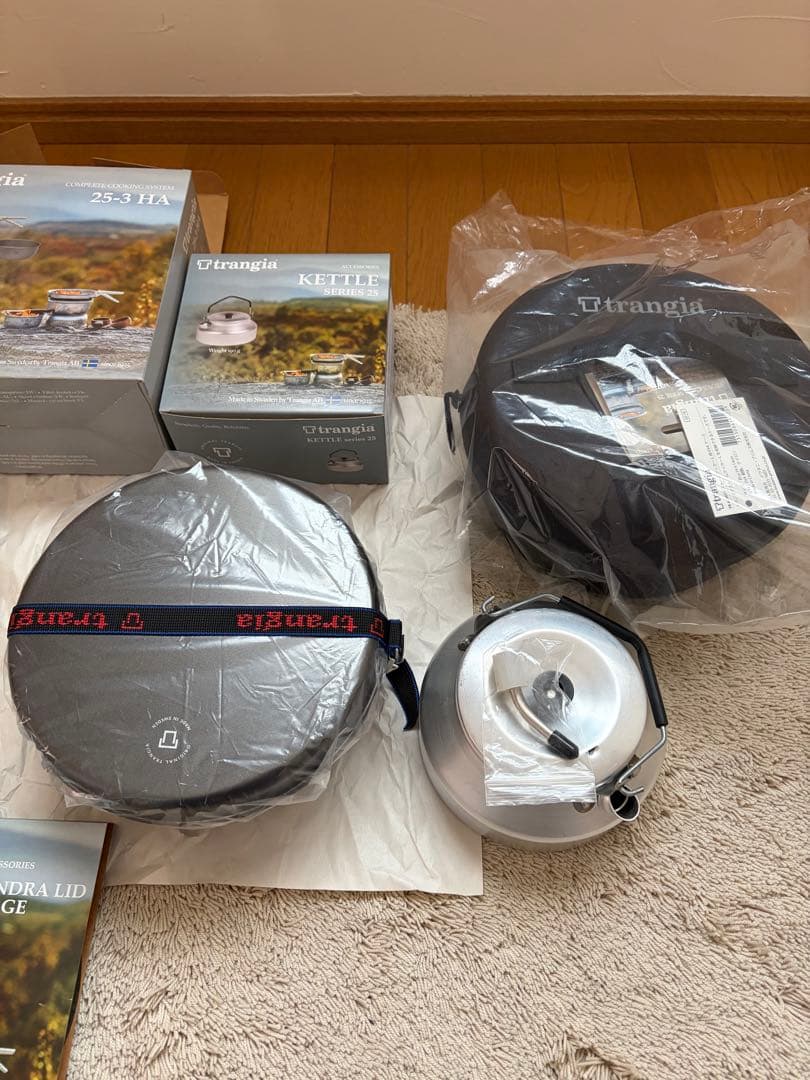 trangia トランギア ストームクッカー L ハードアノダイズド フルセット