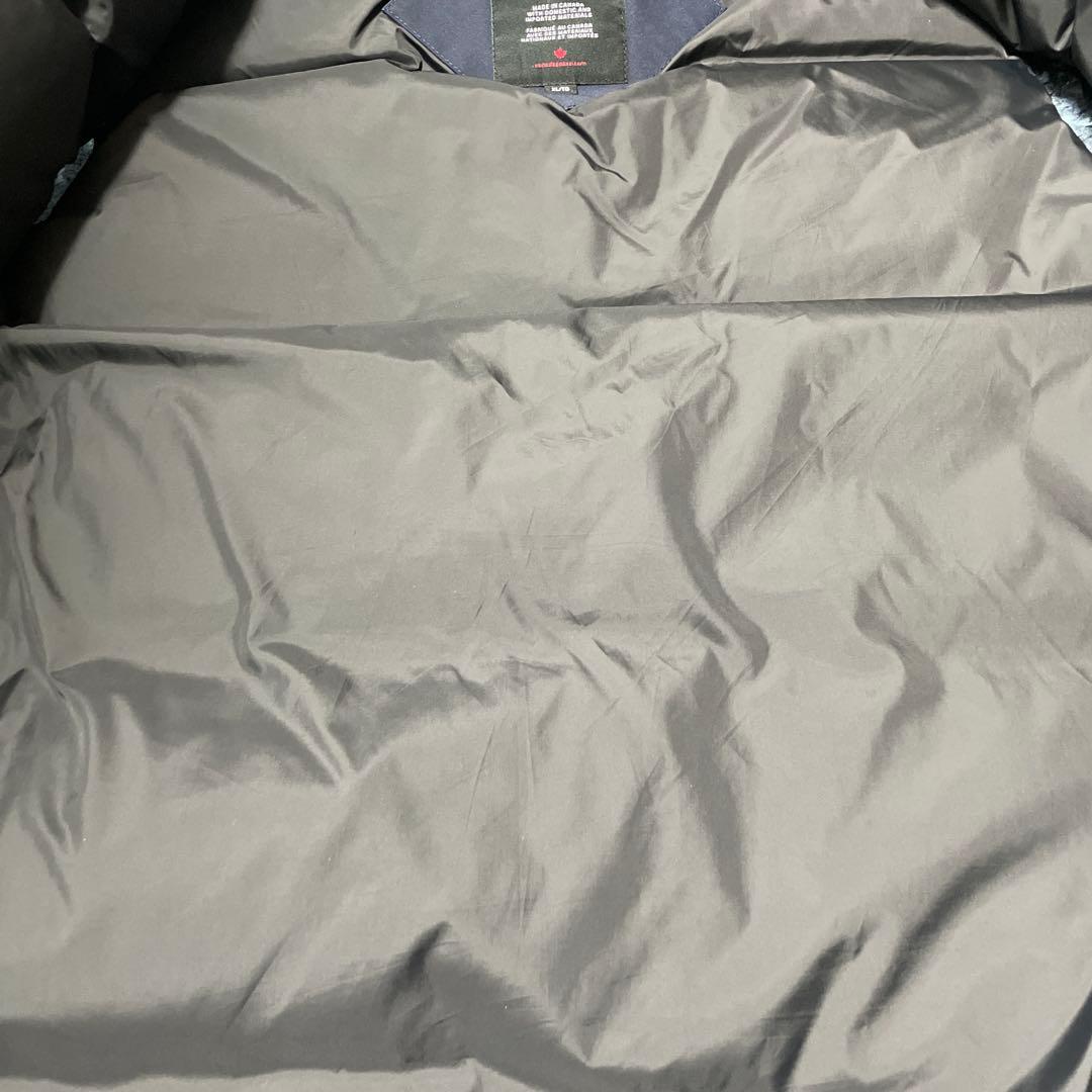   フリースタイル クルー ベスト ネイビー　サイズXL