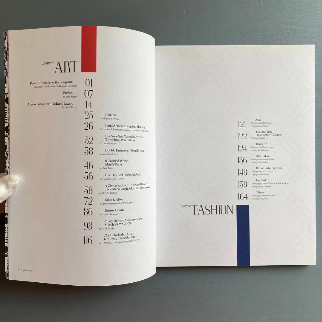 アート・デザイン・音楽 A Magazine curated by Proenza Schouler