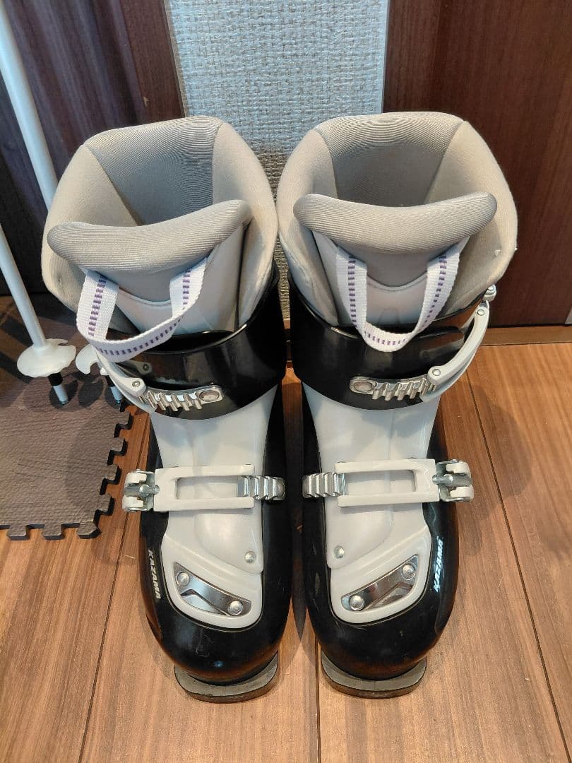 高年式‼️HART/レディース用/スキーセット・メンテ・WAX済み✔超軽量‼️