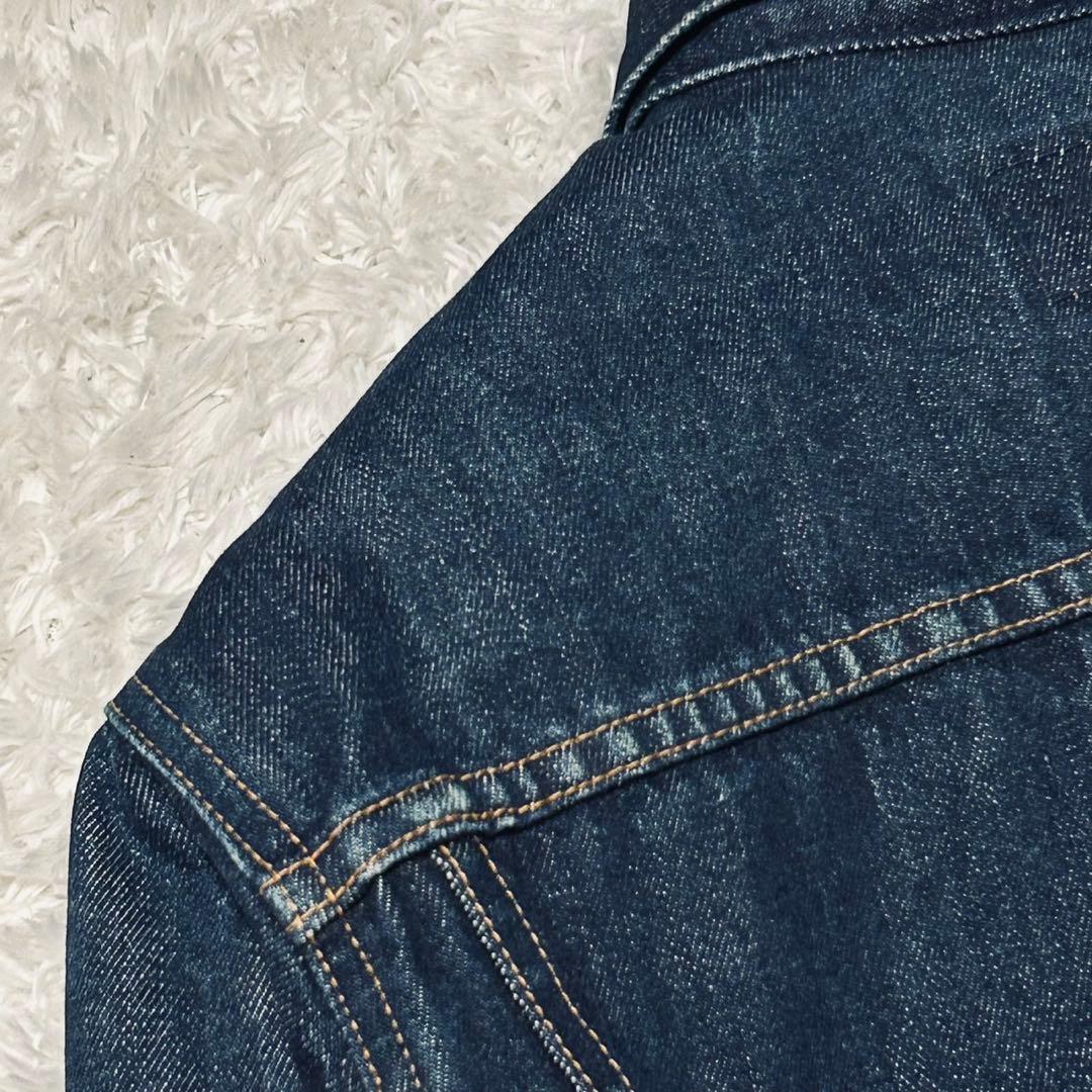 希少 90s リーバイス W7505 デニムジャケット Gジャン 濃紺 日本製