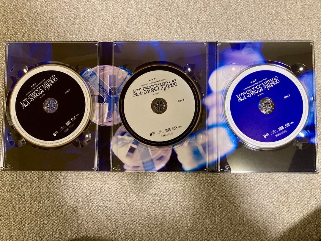 TXT ACT:SWEET MIRAGE Blu-ray☆初回限定盤