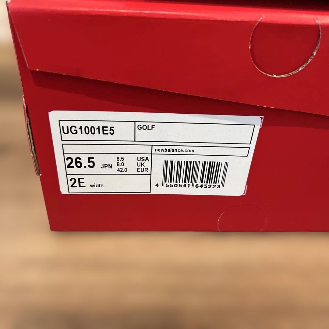 New Balance UG1001V5 ゴルフシューズ 26.5cm v5