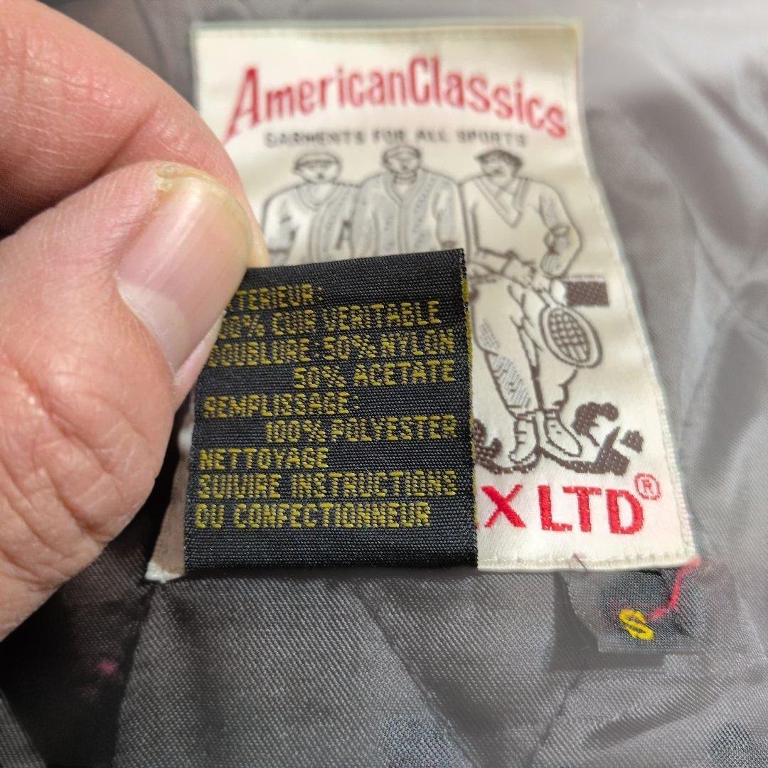 アヴィレックス レザー スタジャン S表記(M〜L相当) キルティング 超良品