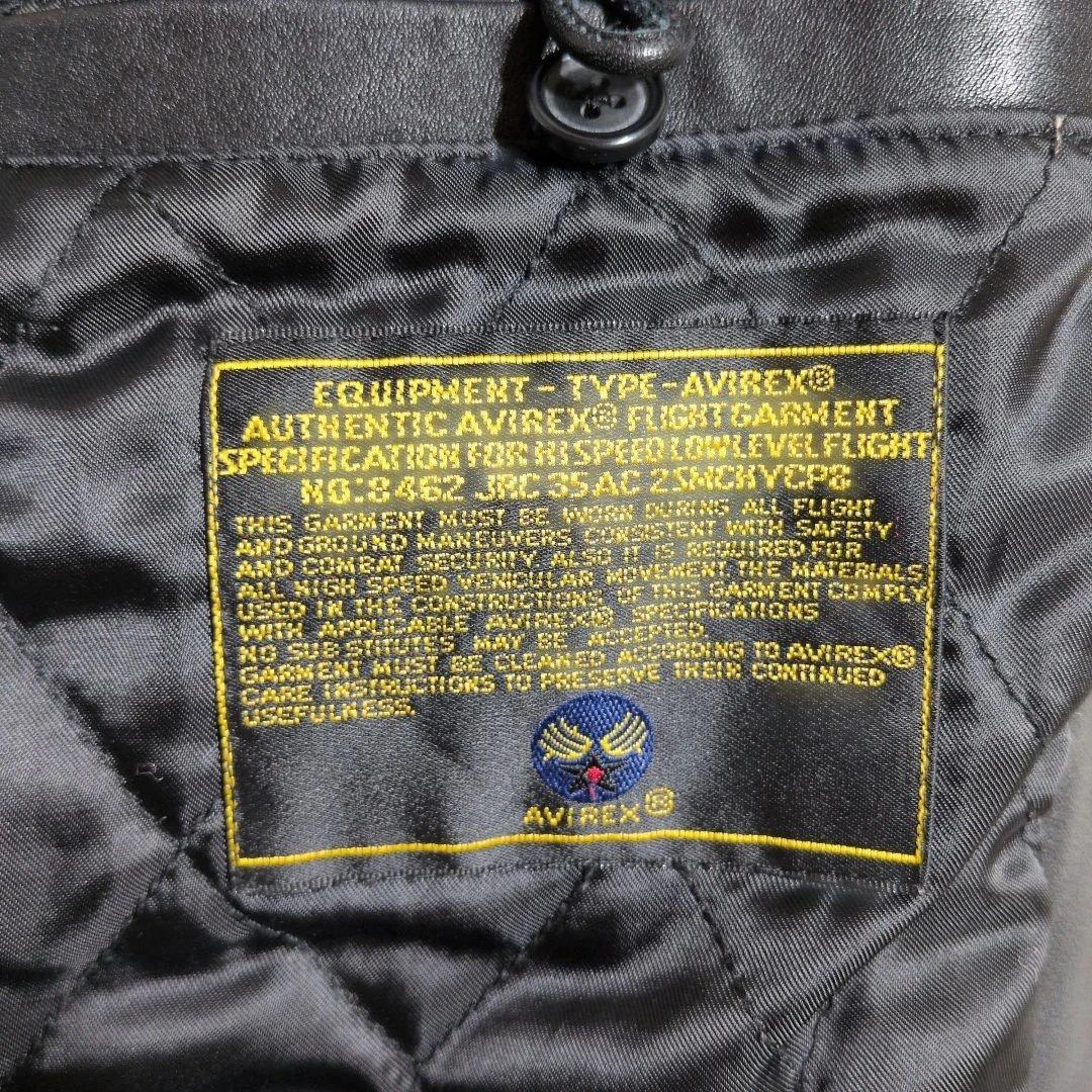 アヴィレックス レザー スタジャン S表記(M〜L相当) キルティング 超良品