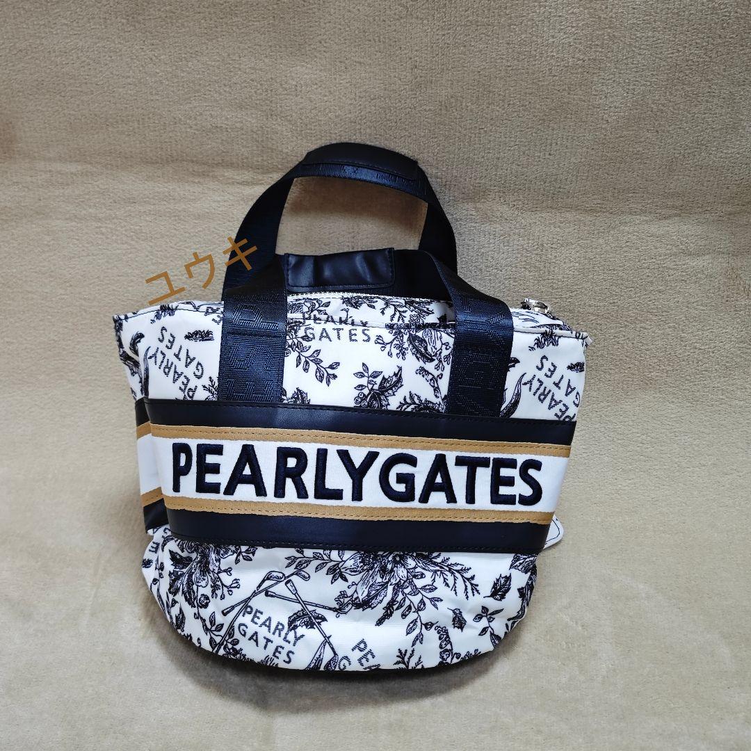 ゆ*♡様 Pearly Gates パーリーゲイツ　繊細花柄　カートバッグ　総柄